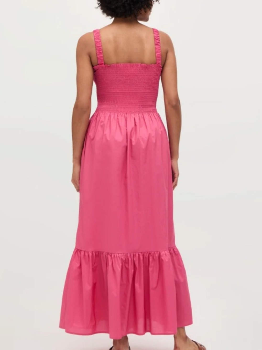 Hill House Pink Smocked Maxi Anju Dress - Picture 2 of 4